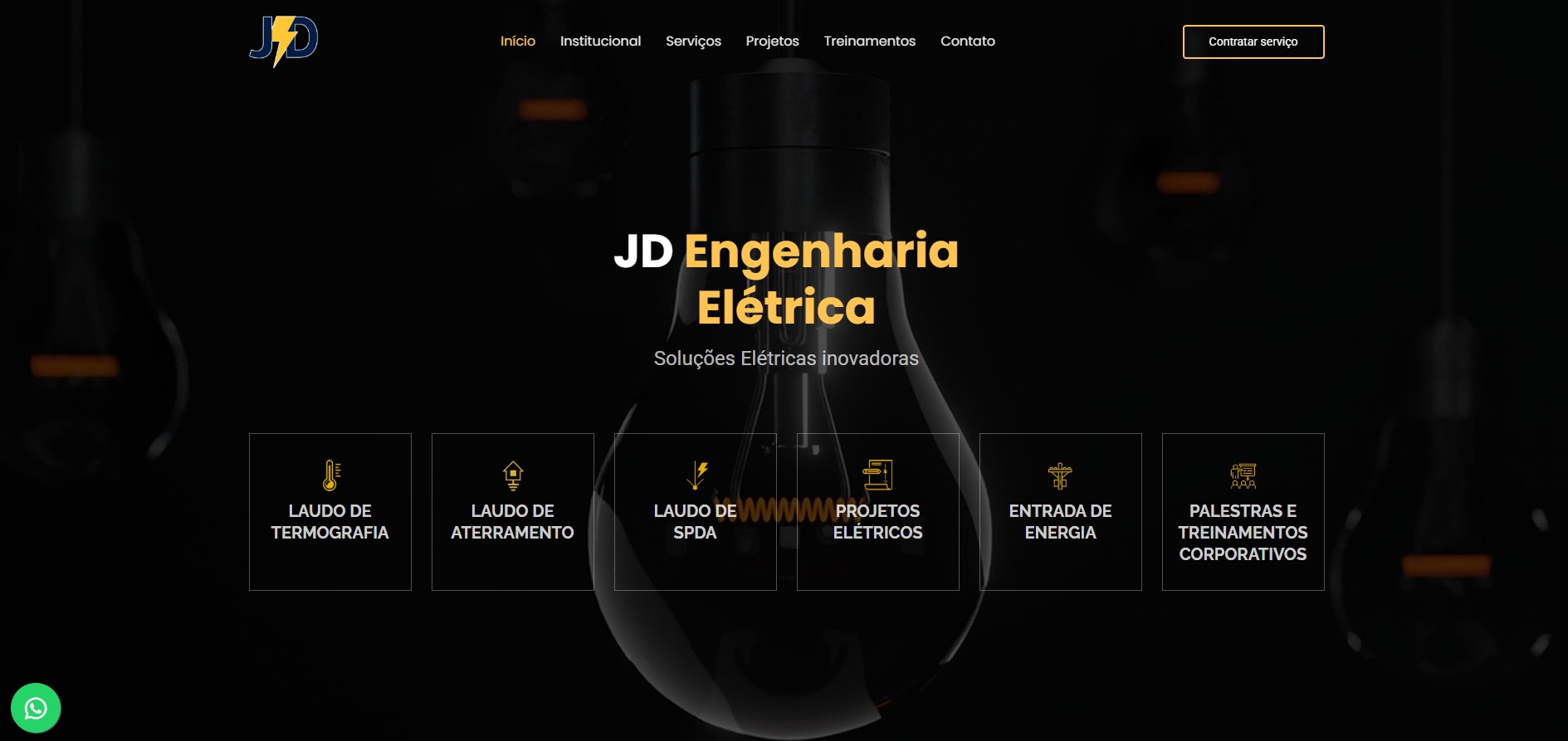 Site JD Engenharia Elétrica